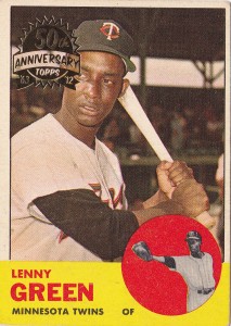 Lenny Green 50th Anniversary Card